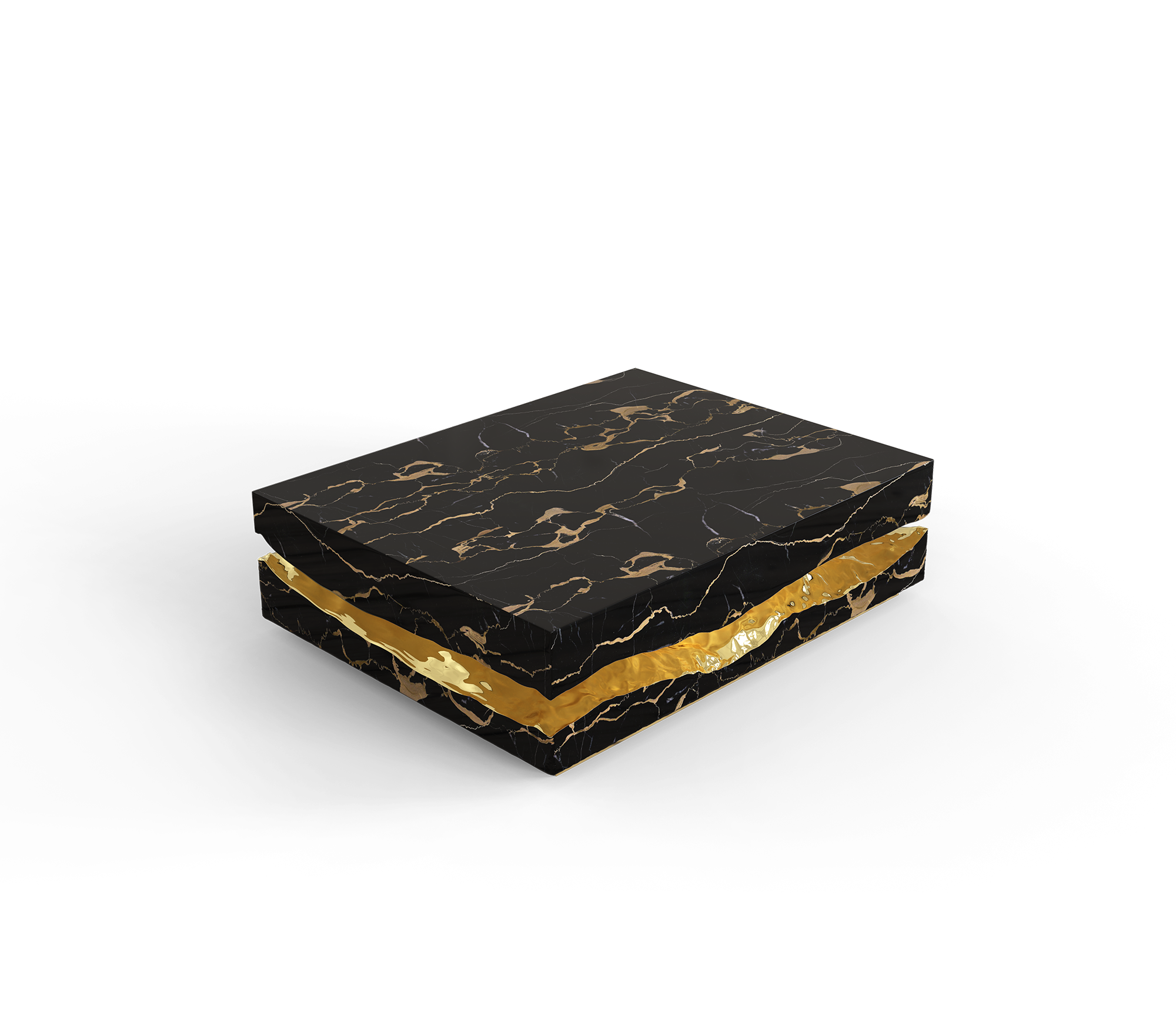 Стол Boulder Portoro Marble