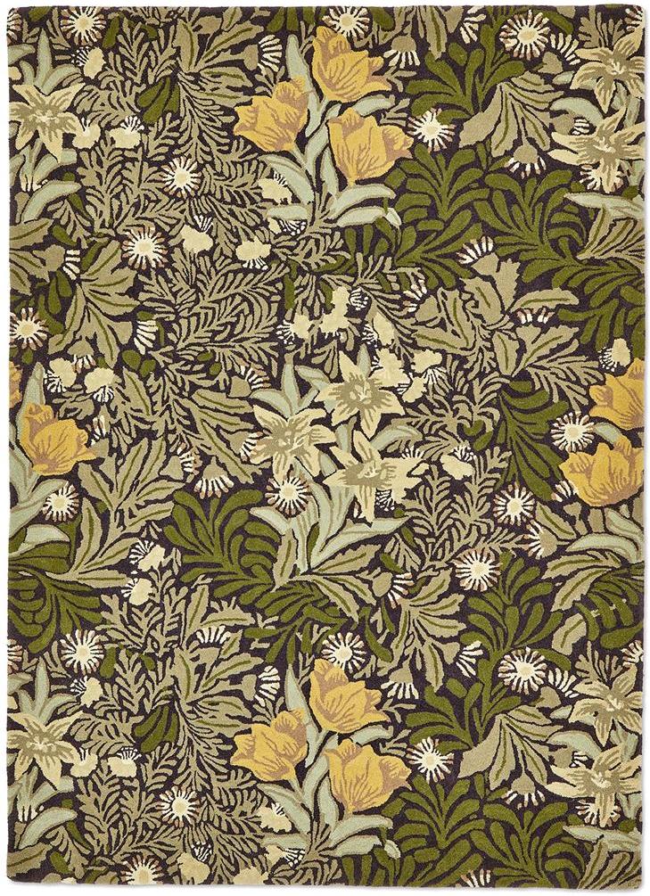 Ковер шерстяной Bower Twining Vine Green | Размер: 200 x 280 см