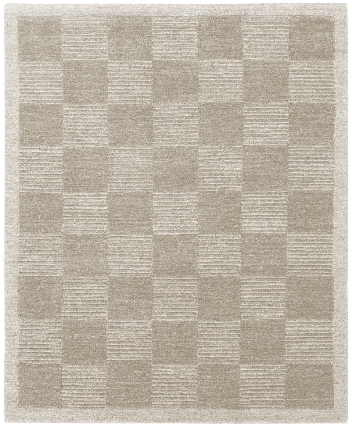 Кілем Deep Cut Border Grey | Өлшемі: 300 x 400 см