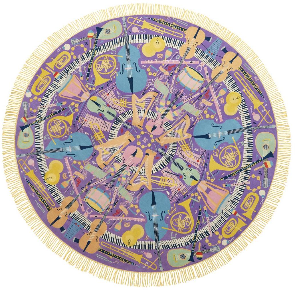 Круглый ковер Symphony