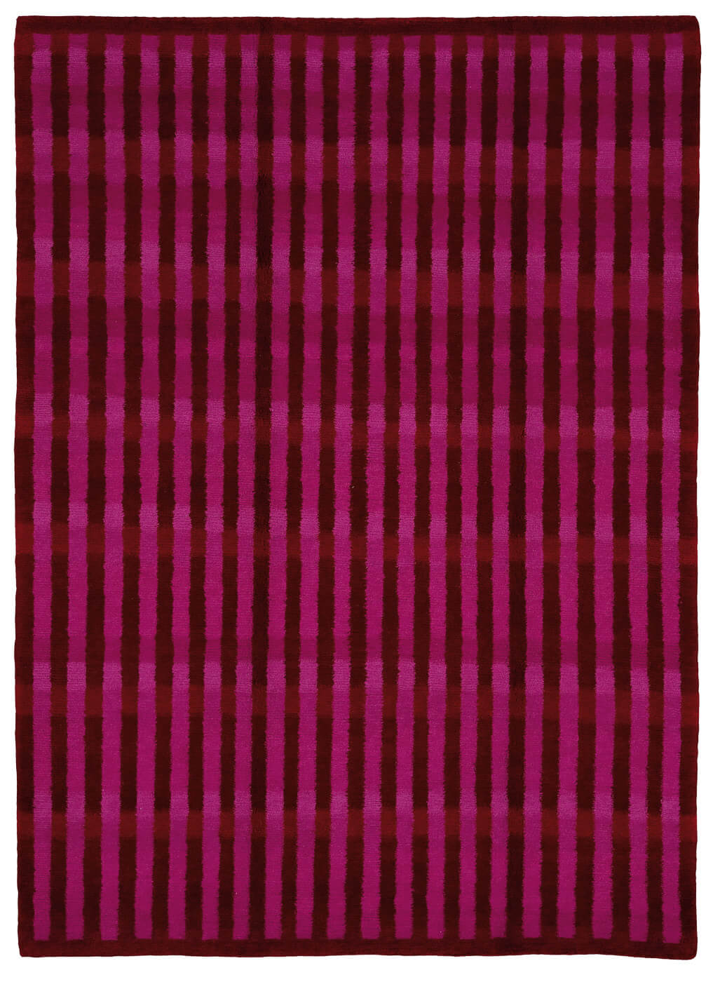 Кілем Gamba Vertical Stripes Red Pink | Өлшемі: 200 x 300 см