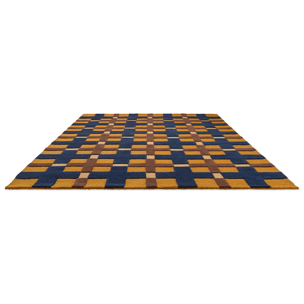 Жүн кілем Decor Milano Golden Ochre 097806 | Өлшемі: 140 x 200 см