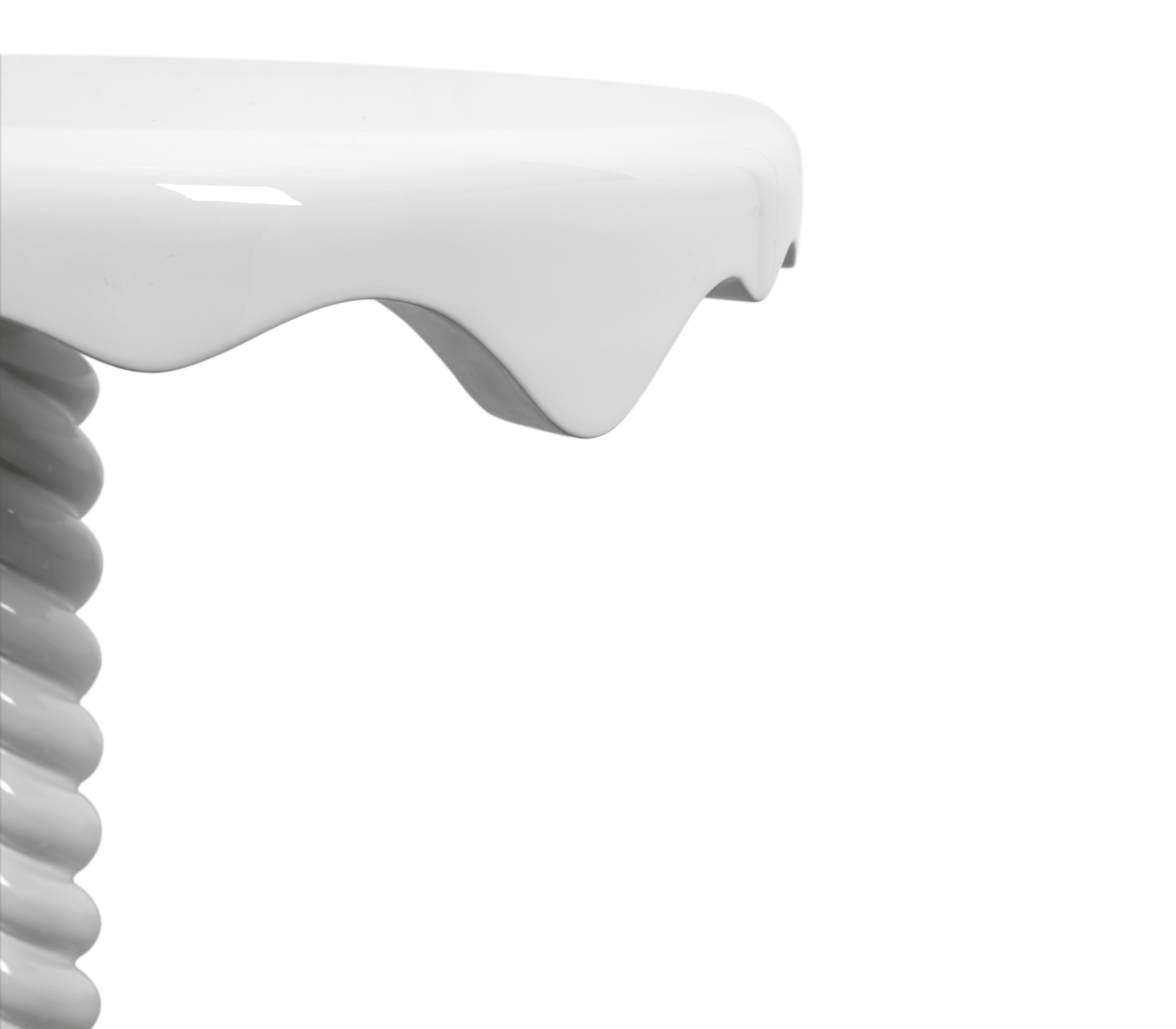 Приставной стол Pearl White