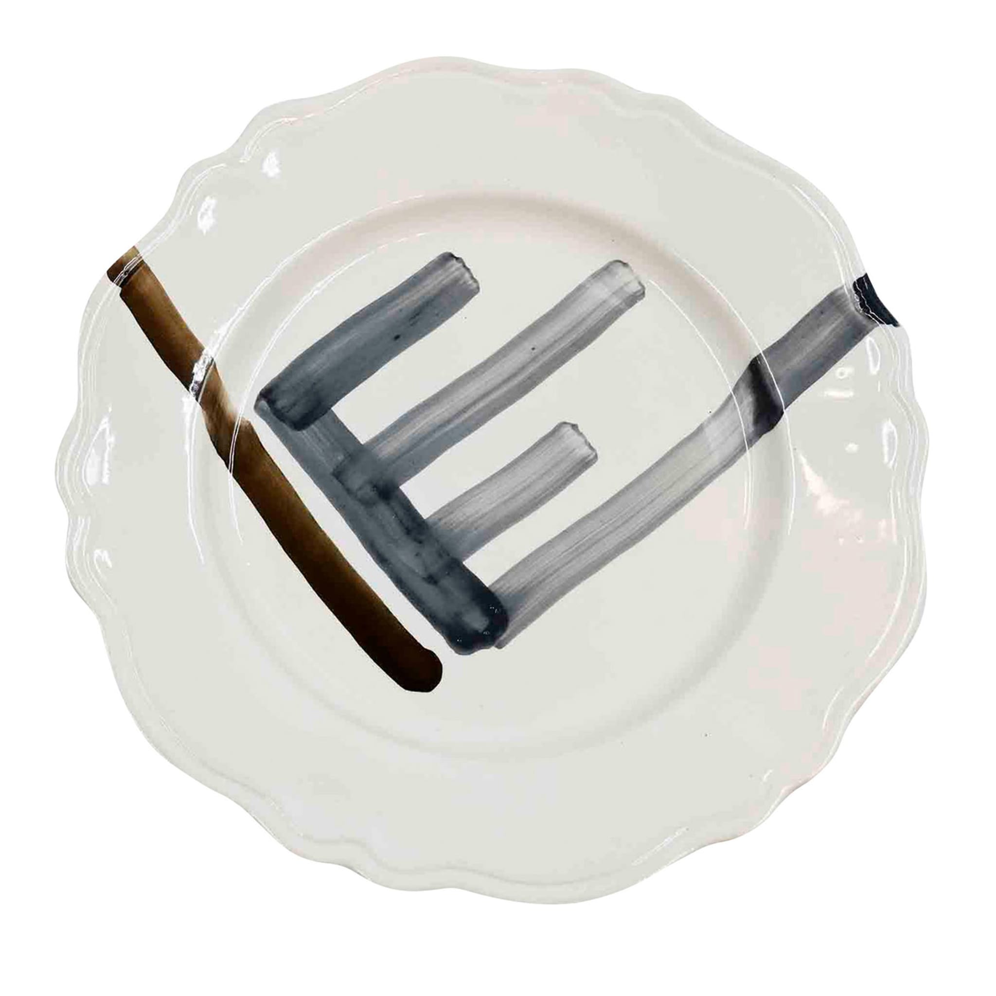 Тарелка керамическая ручной работы Handcrafted Ceramic Plate