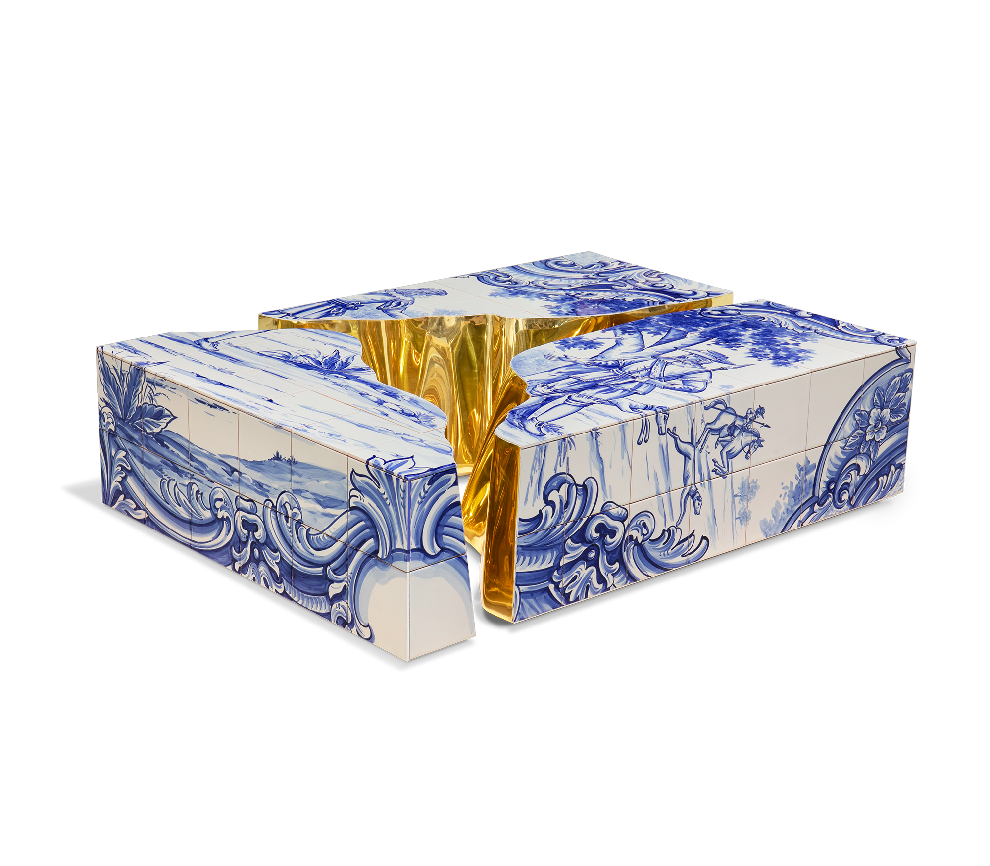 Журнальный стол Fissure Tile