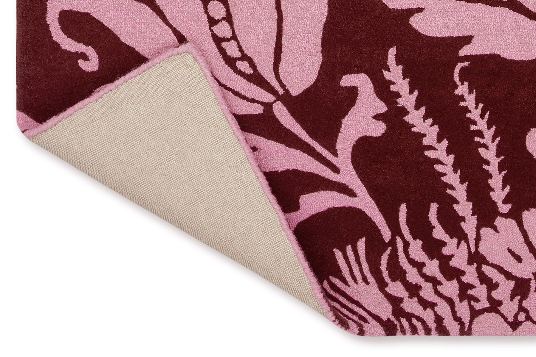 Жүн кілем Baroque Pink | Өлшемі: 250 x 350 см