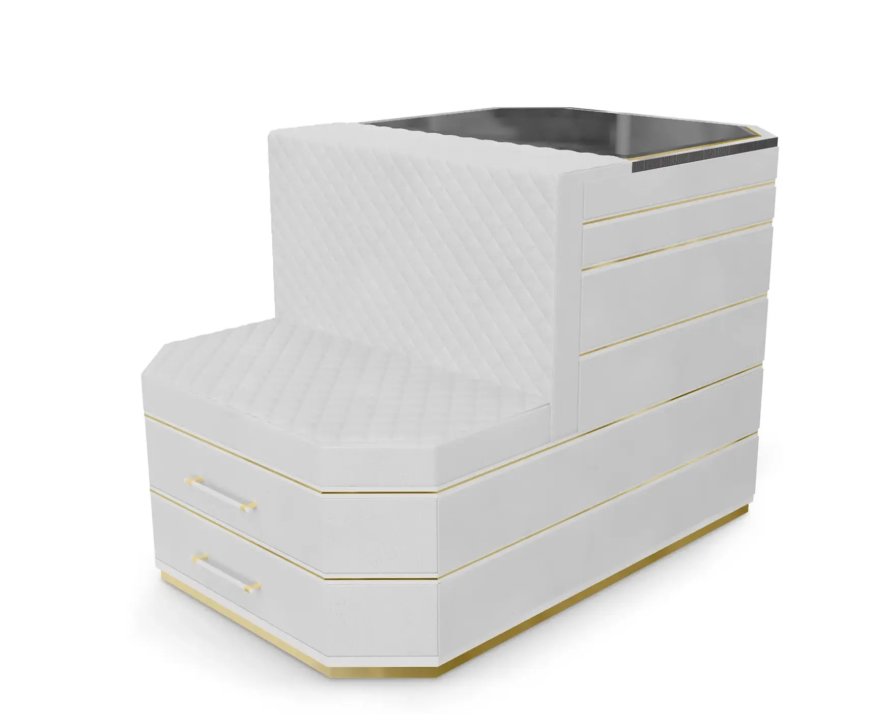 Остров для гардероба серый Cadence