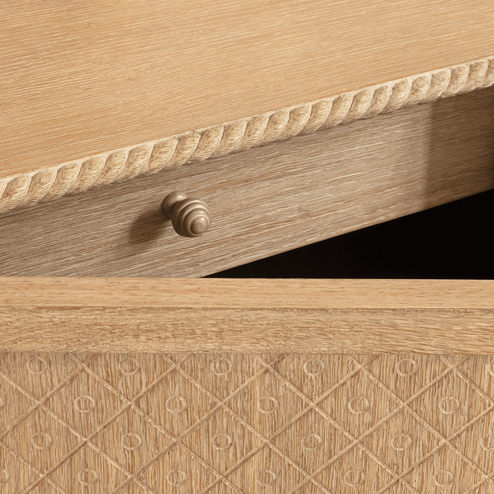 York Venetian White Oak буфет