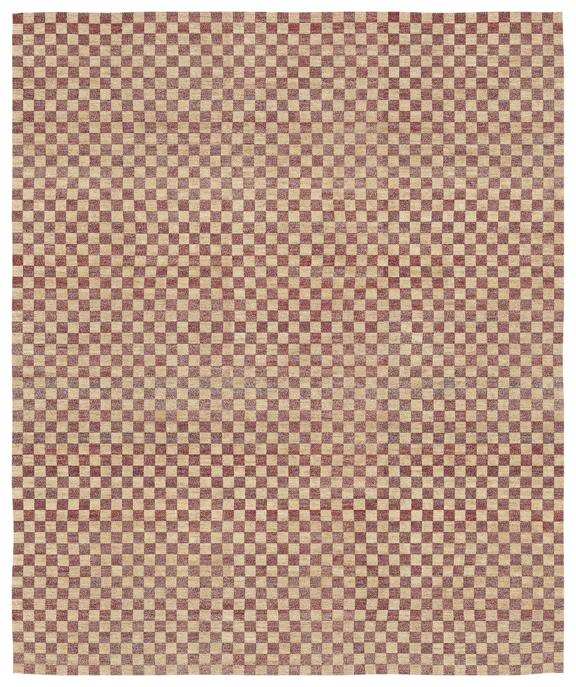 Ковер Mauro Checkerboard Dark Red