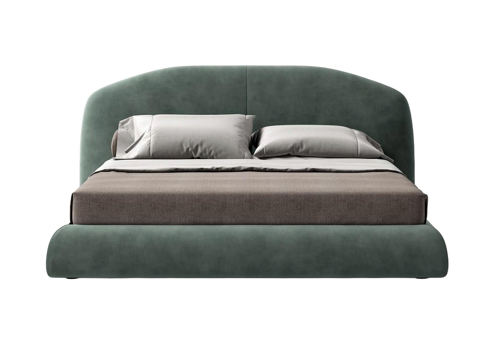 Кровать с потайными ножками и изголовьем Conceal