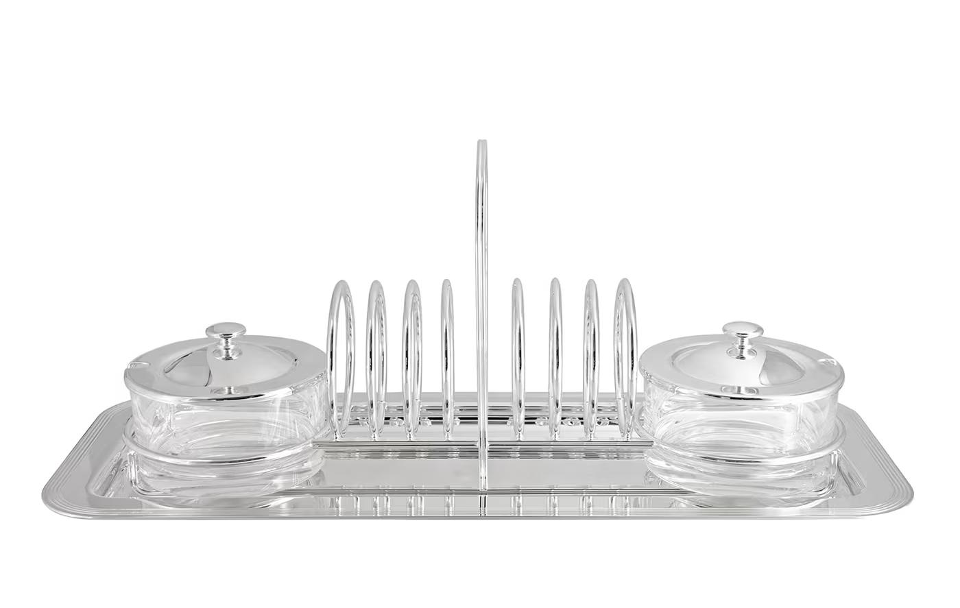 Таңғы асқа арналған жиынтық Silver Breakfast Set