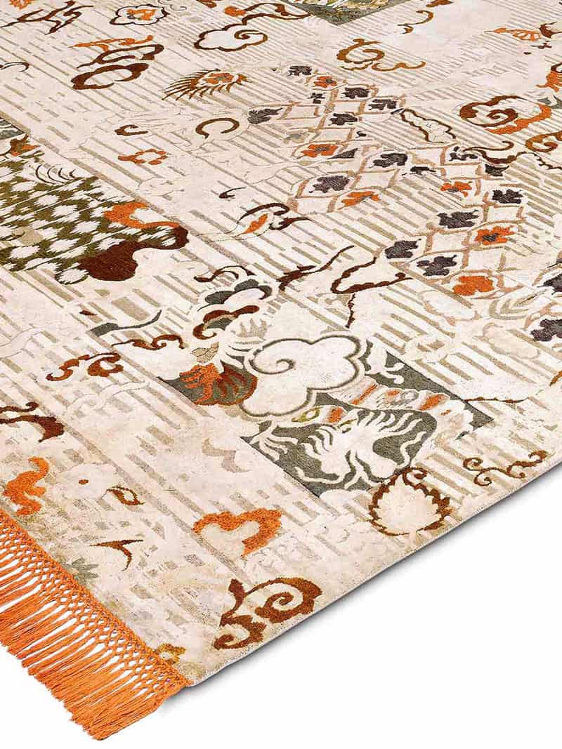 Роскошный ковер ручной работы Dragon