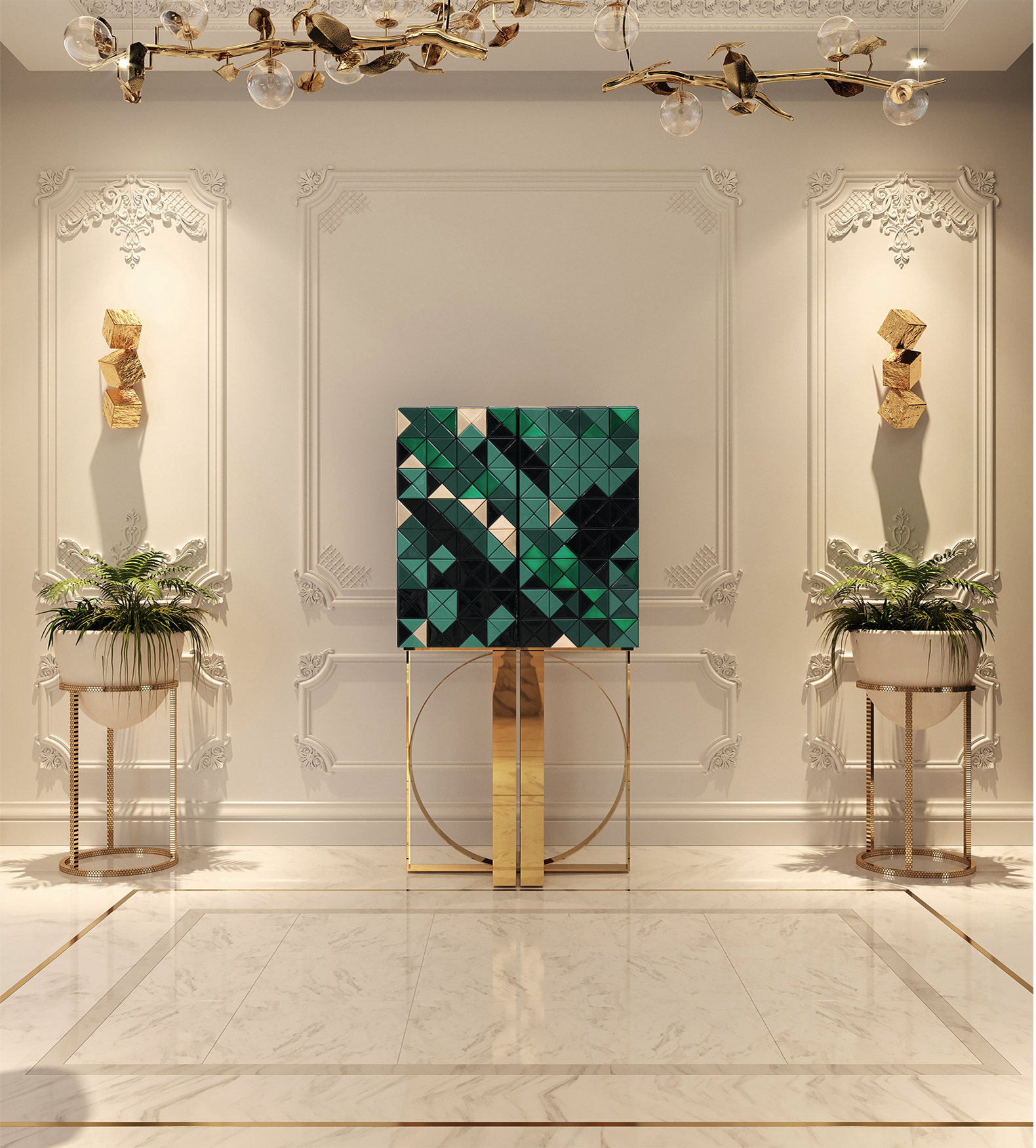 Шкаф Mosaic Green