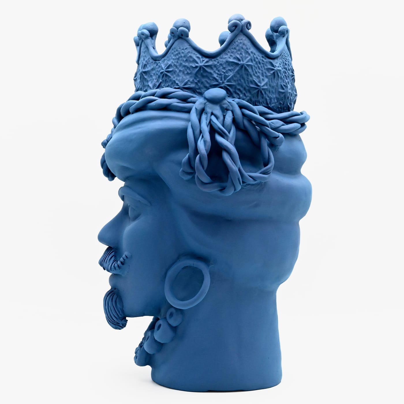 Скульптура синяя Moor's Head