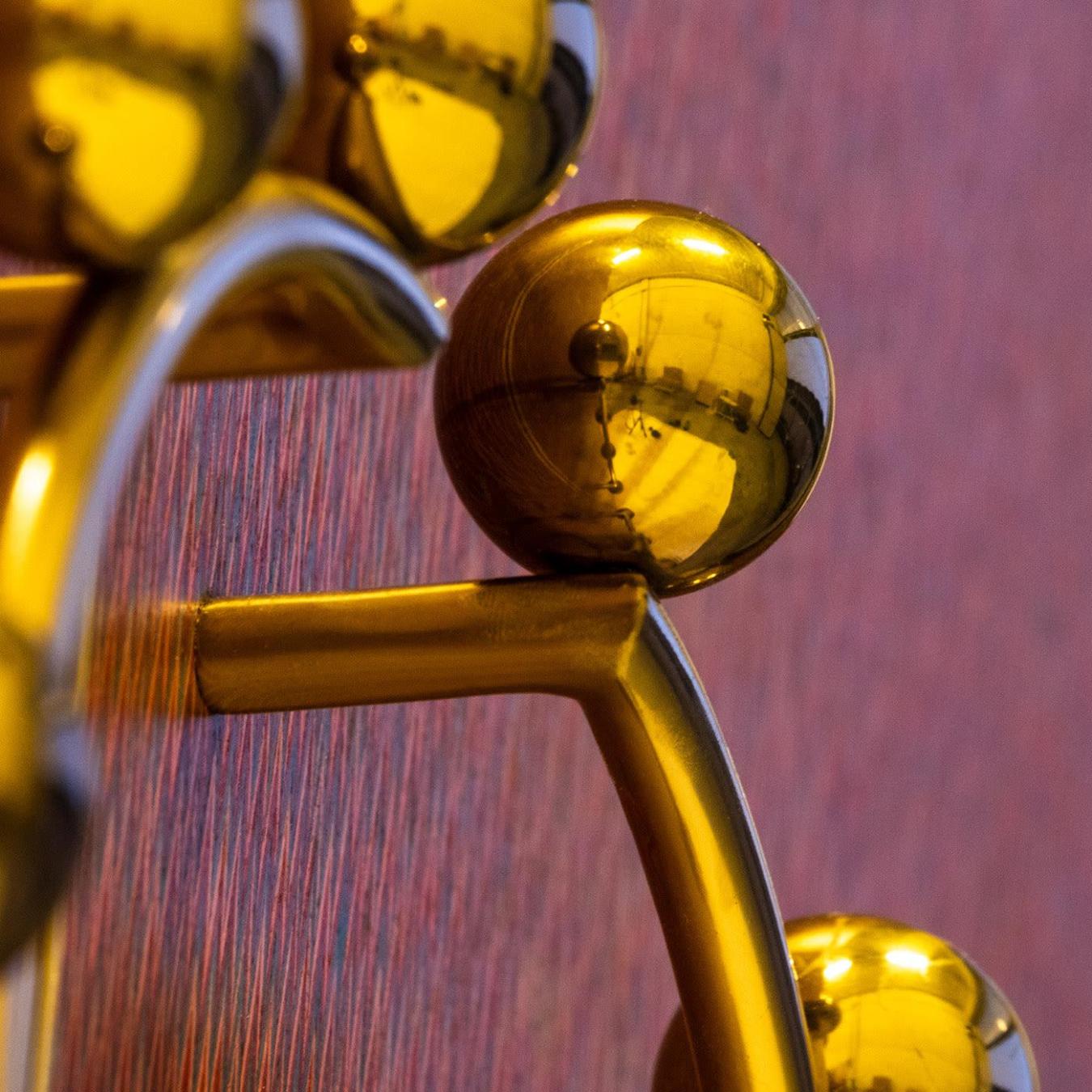 Высокий шкаф из массива дерева