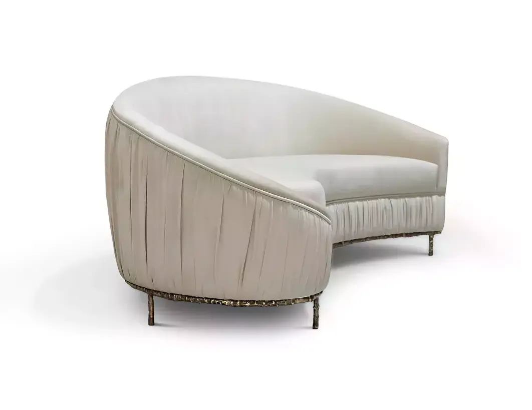 Диван на металлическом основании Vamp