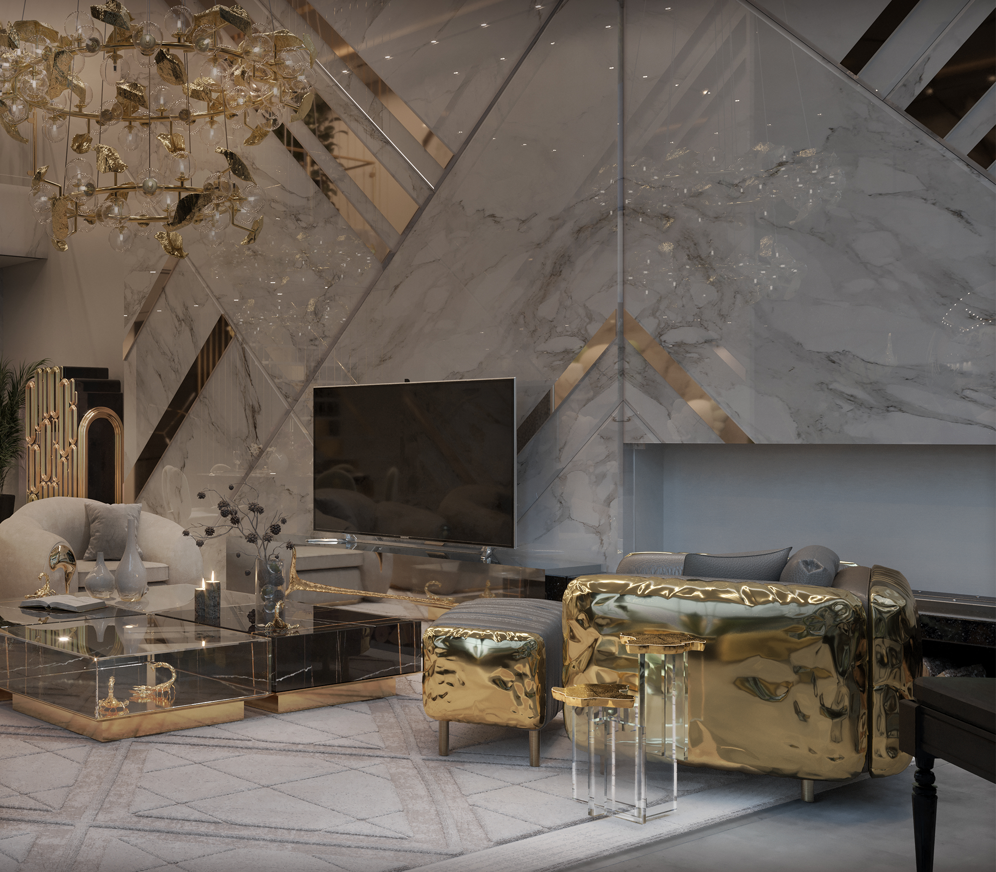 Приставной стол Orion Gold