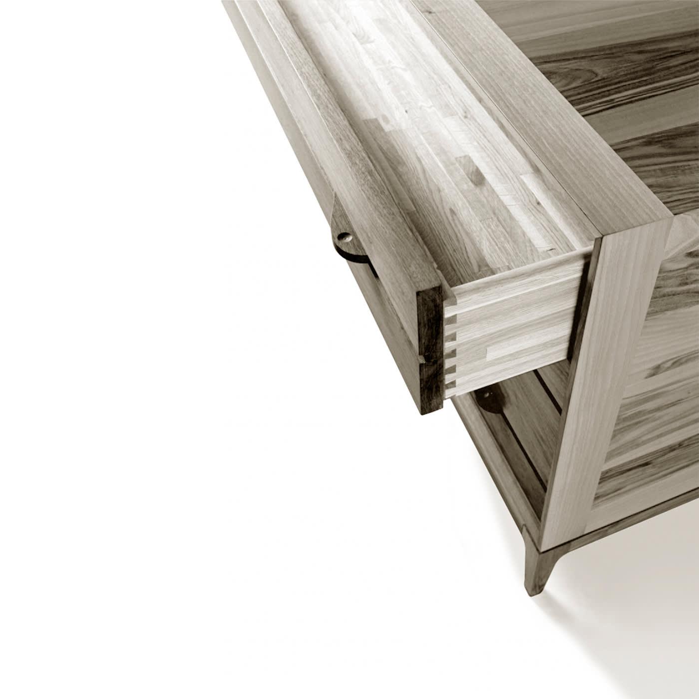 Комод Binario серый