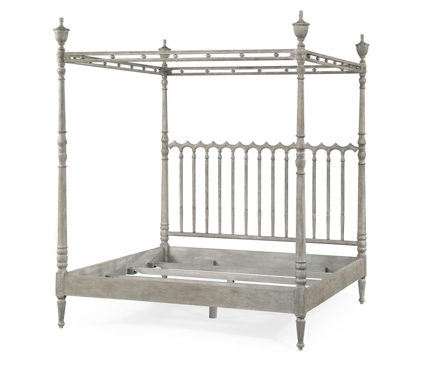 Двуспальная кровать Morris King Greyed Oak