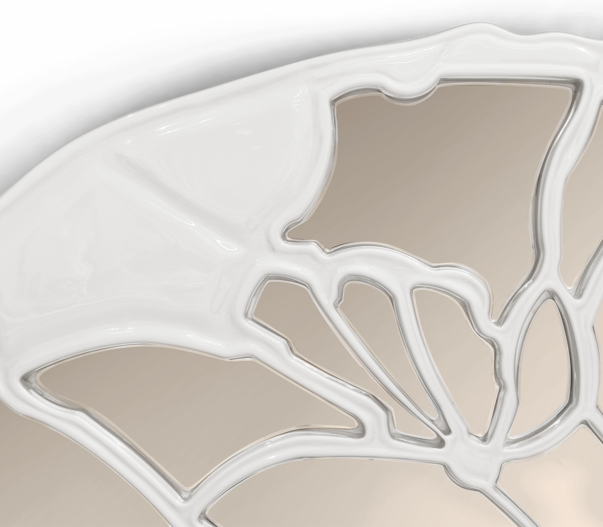 Зеркало Artisan цвета слоновой кости