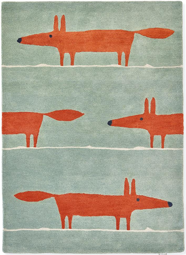 Ковер Mr. Fox Mint / Poppy 25313 | Размер: 120 x 180 см