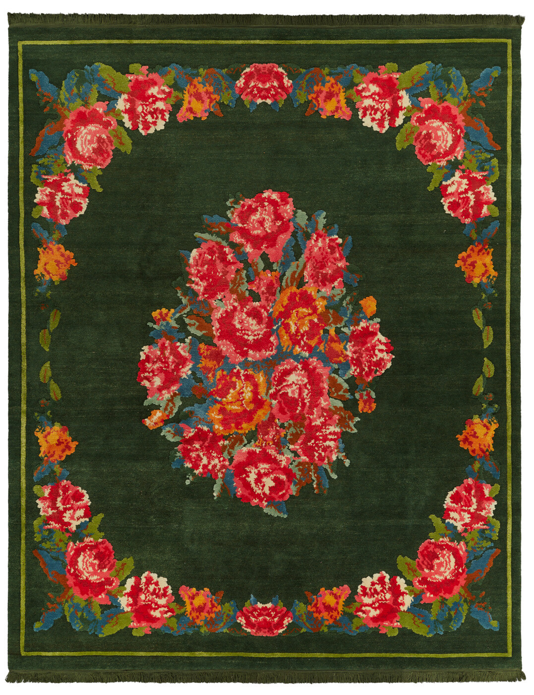 Кілем Sofianka Darkgreen | Өлшемі: 300 x 400 см