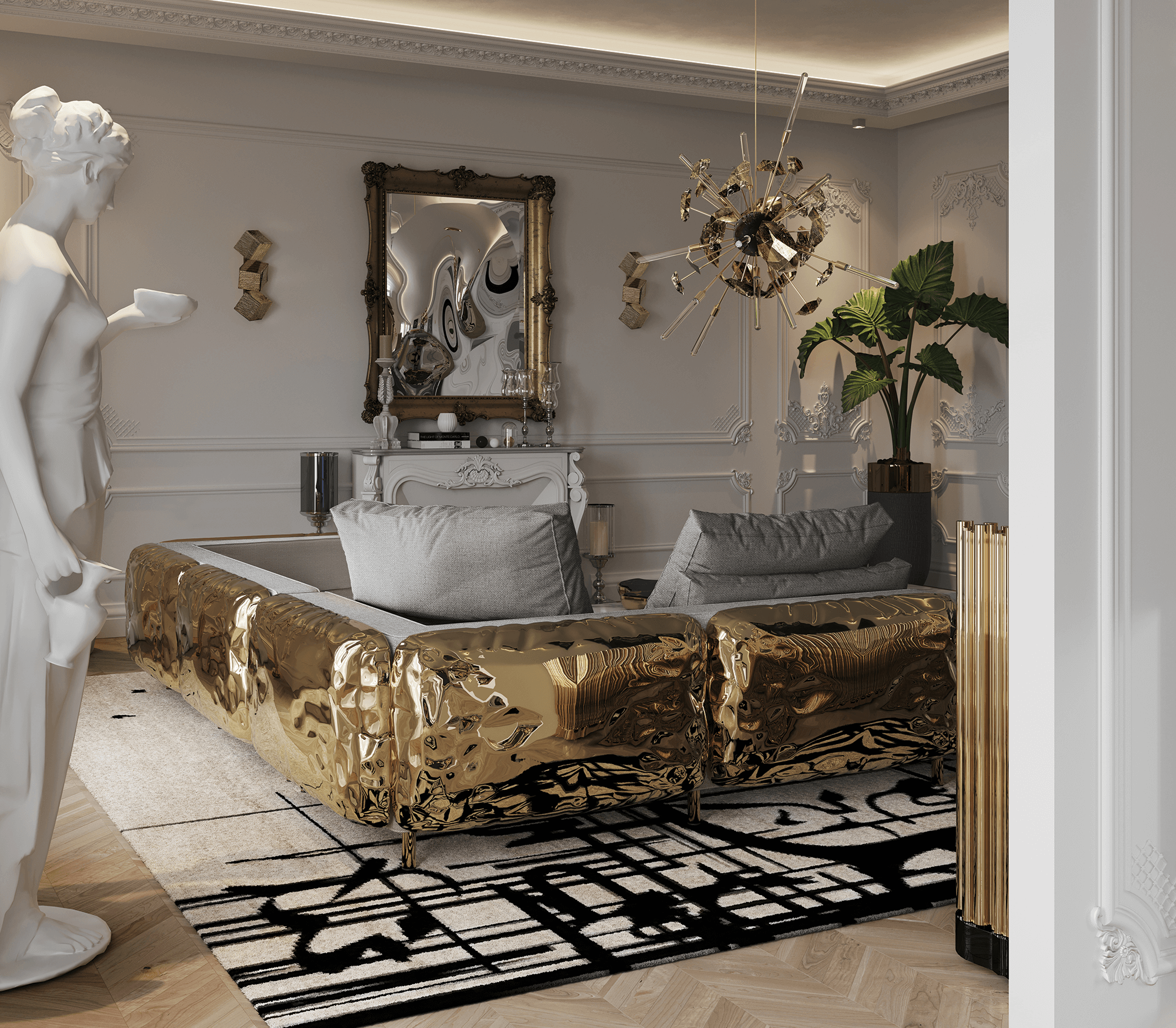 Модульдік диван Imperia Black