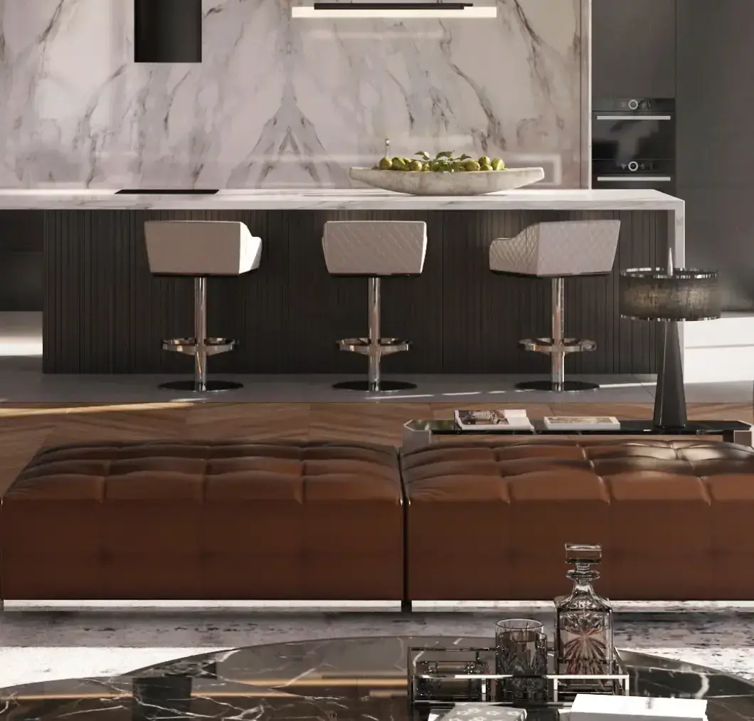 Поворотный барный стул Rogue - 1