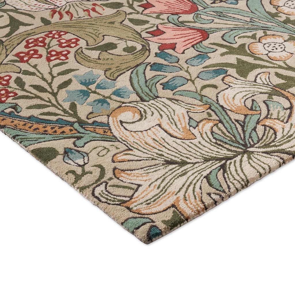 Кілем Golden Lily Green Red | Өлшемі: 250 × 350 см