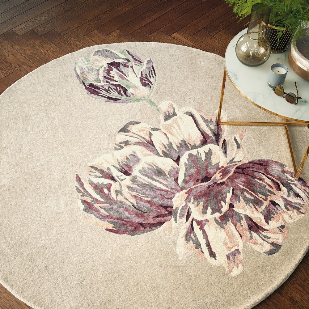 Дөңгелек кілем Tranquility Beige 56001 | Өлшемі: Ø 150 см
