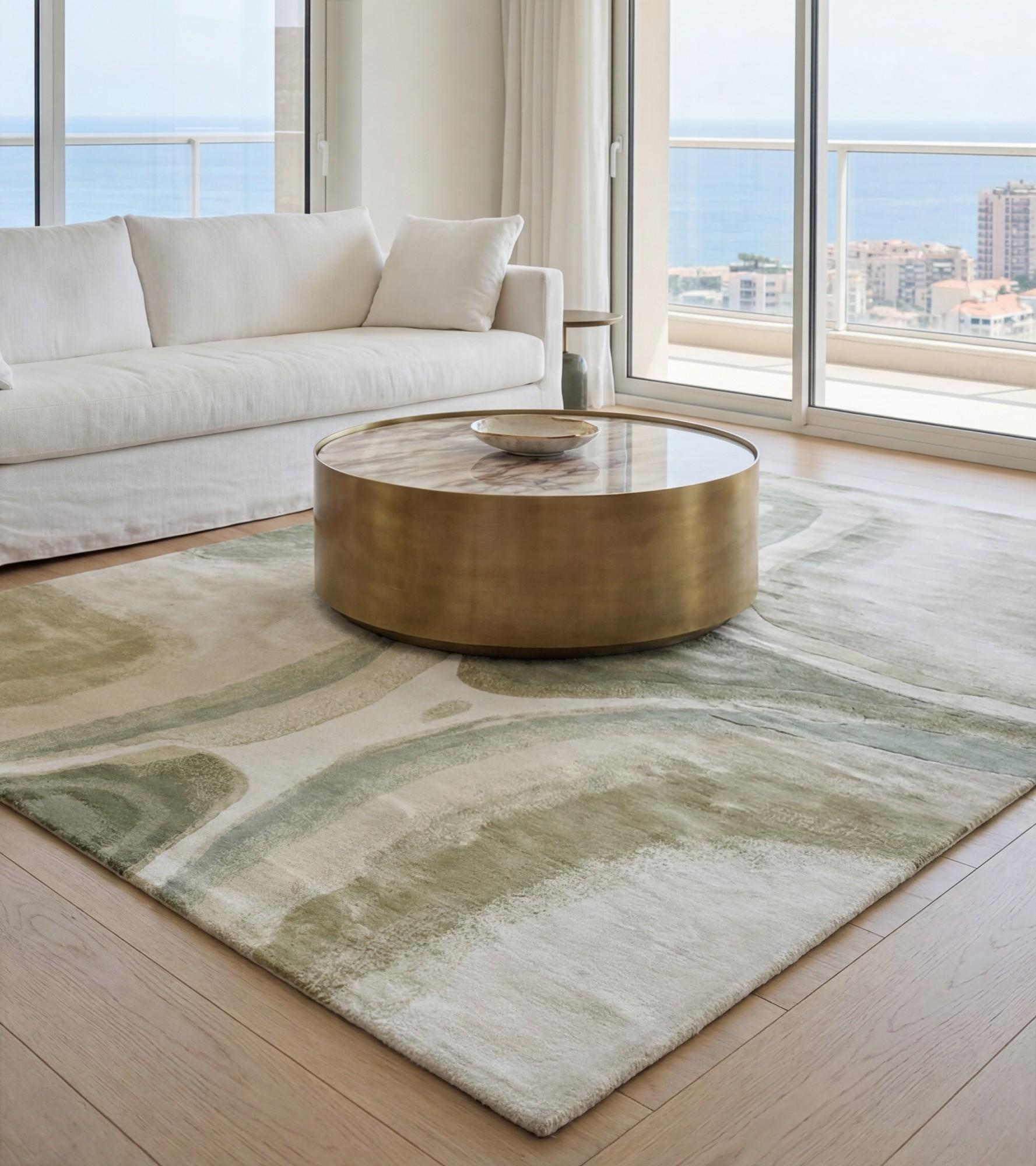 Қолмен тоқылған кілем Olive Marble