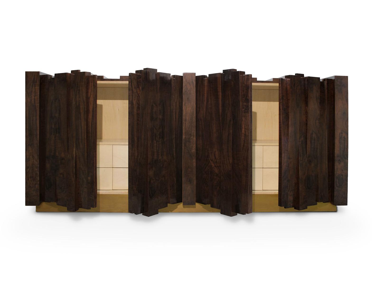 Дизайнерская тумба из дерева