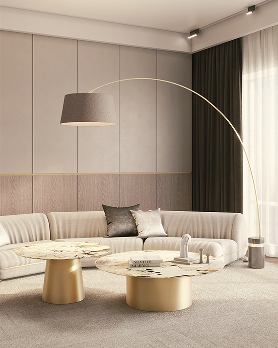 Высокий журнальный стол Kieran