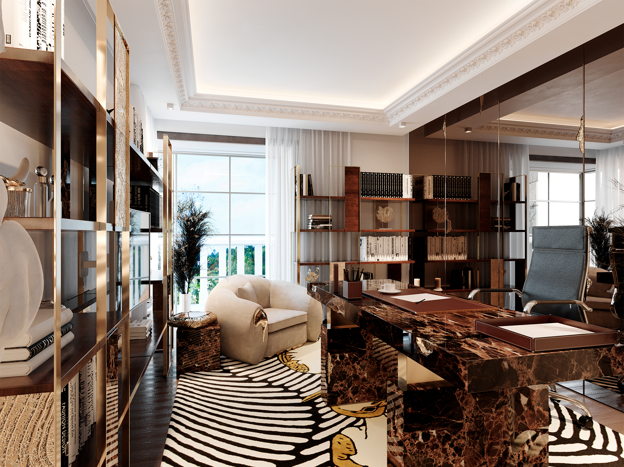 Письменный стол Dominion Emperador