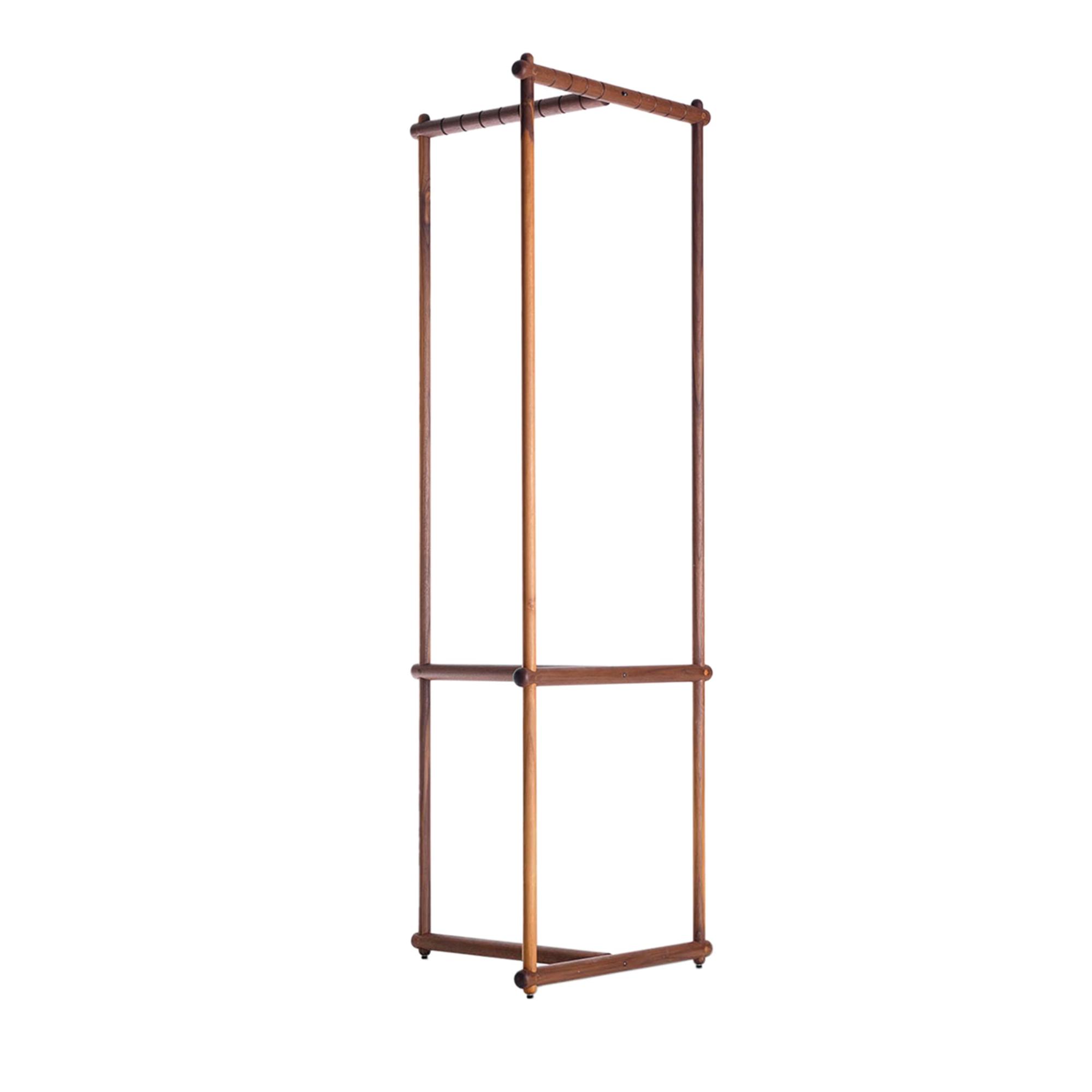 Напольная вешалка натуральная коричневая Stecco