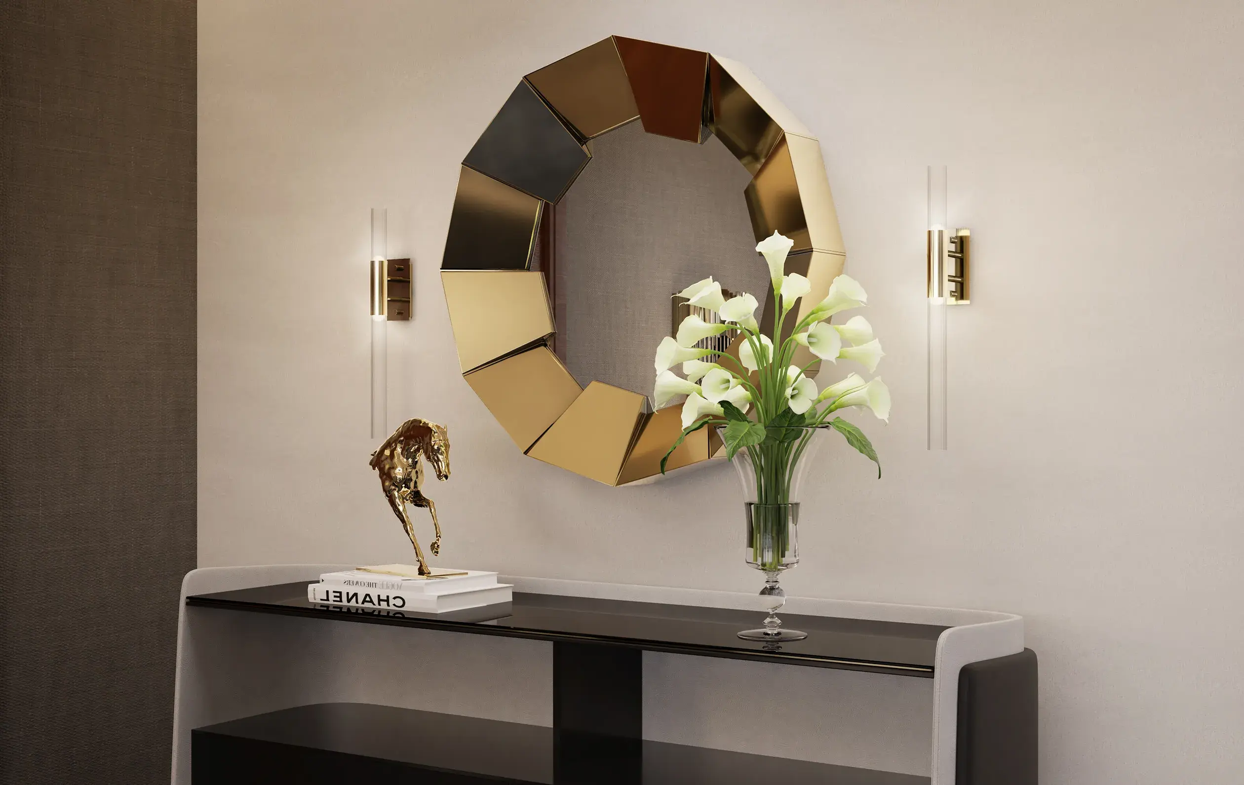 Золотое зеркало Radiance - 4