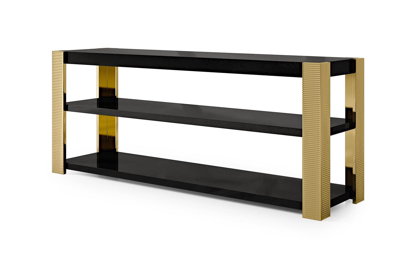 Консоль с тремя полками Three Shelf Console
