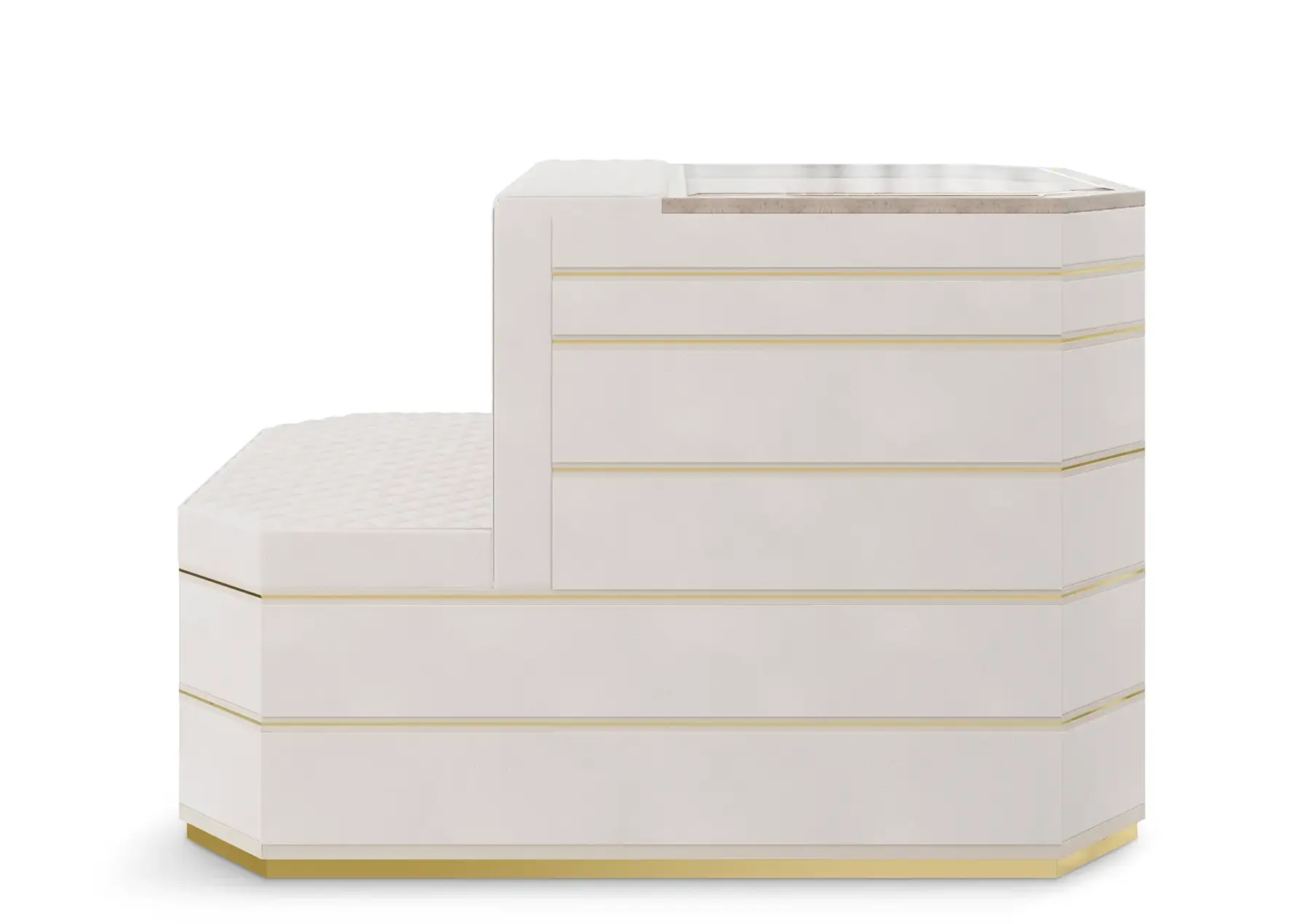 Остров для гардероба бежевый Cadence