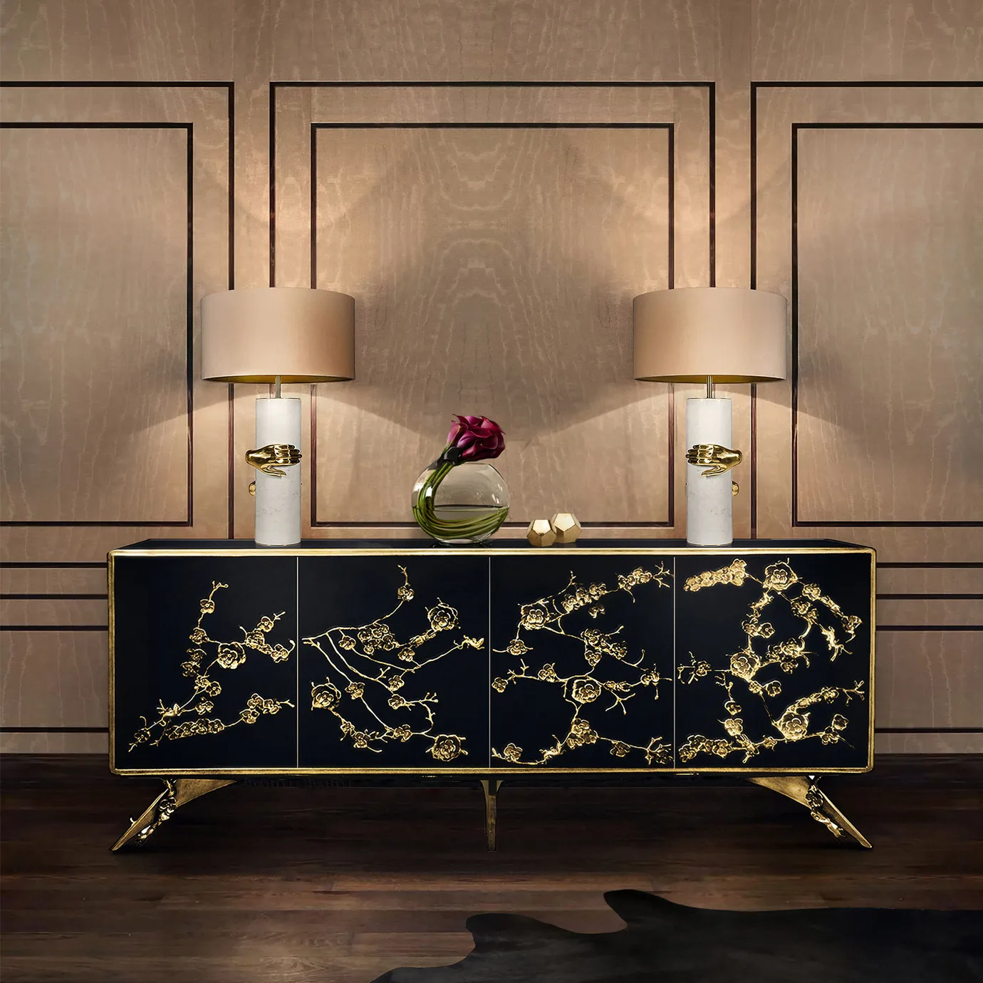 Шкаф с лаковой отделкой Mirage