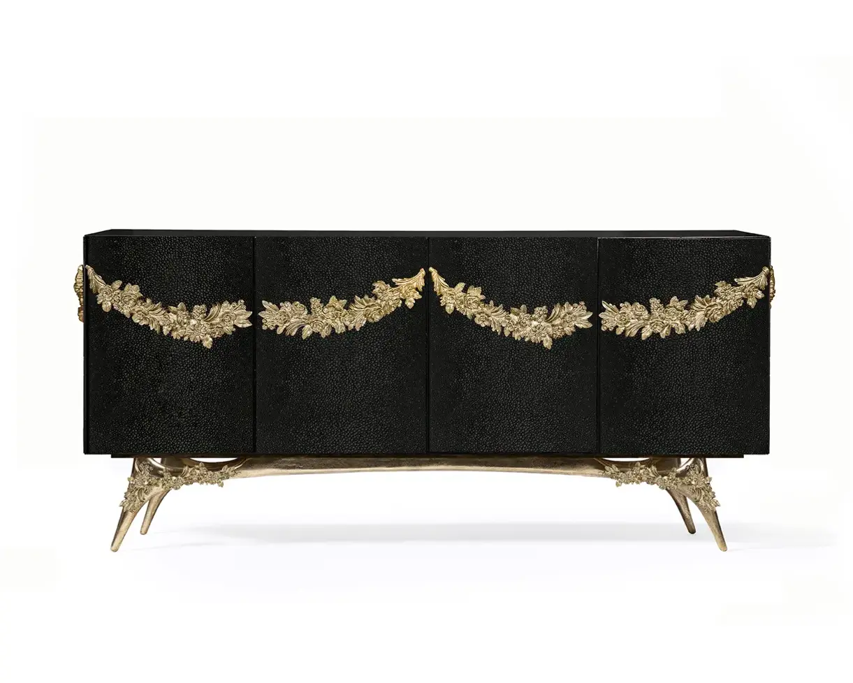 Буфет кожаный Majestica