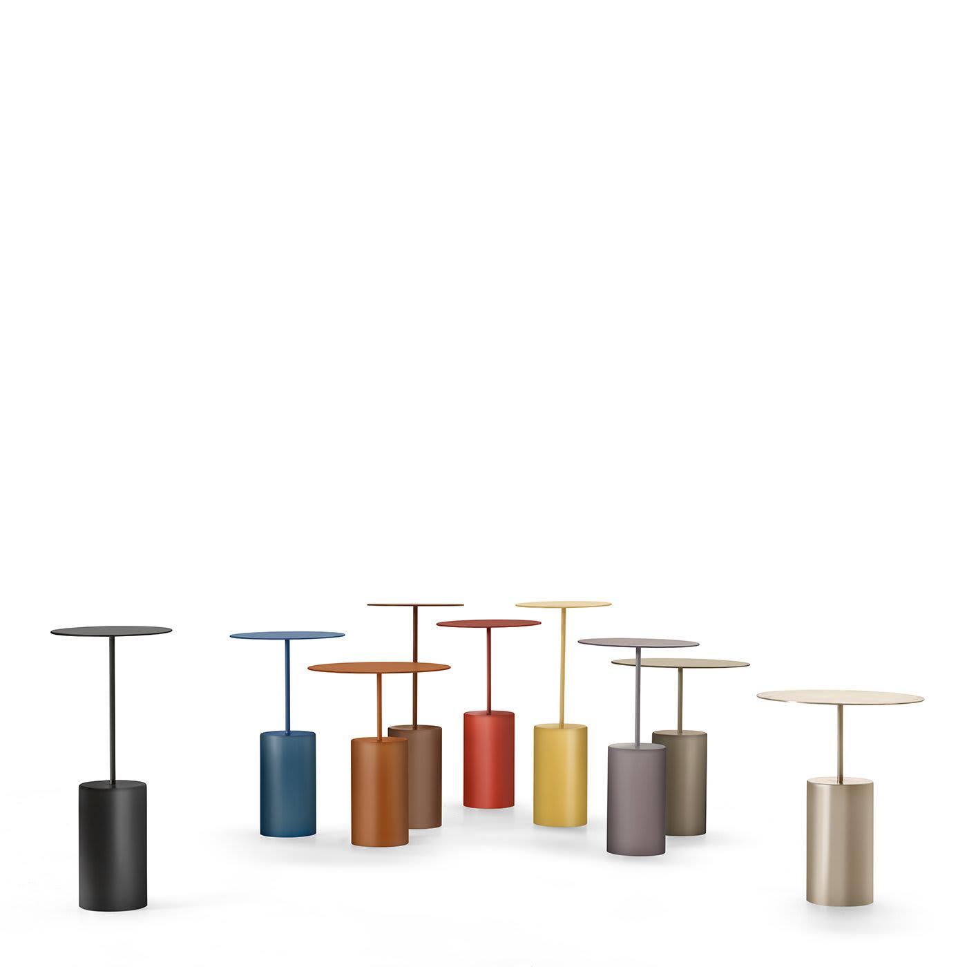 Столик круглый синий Cocktail