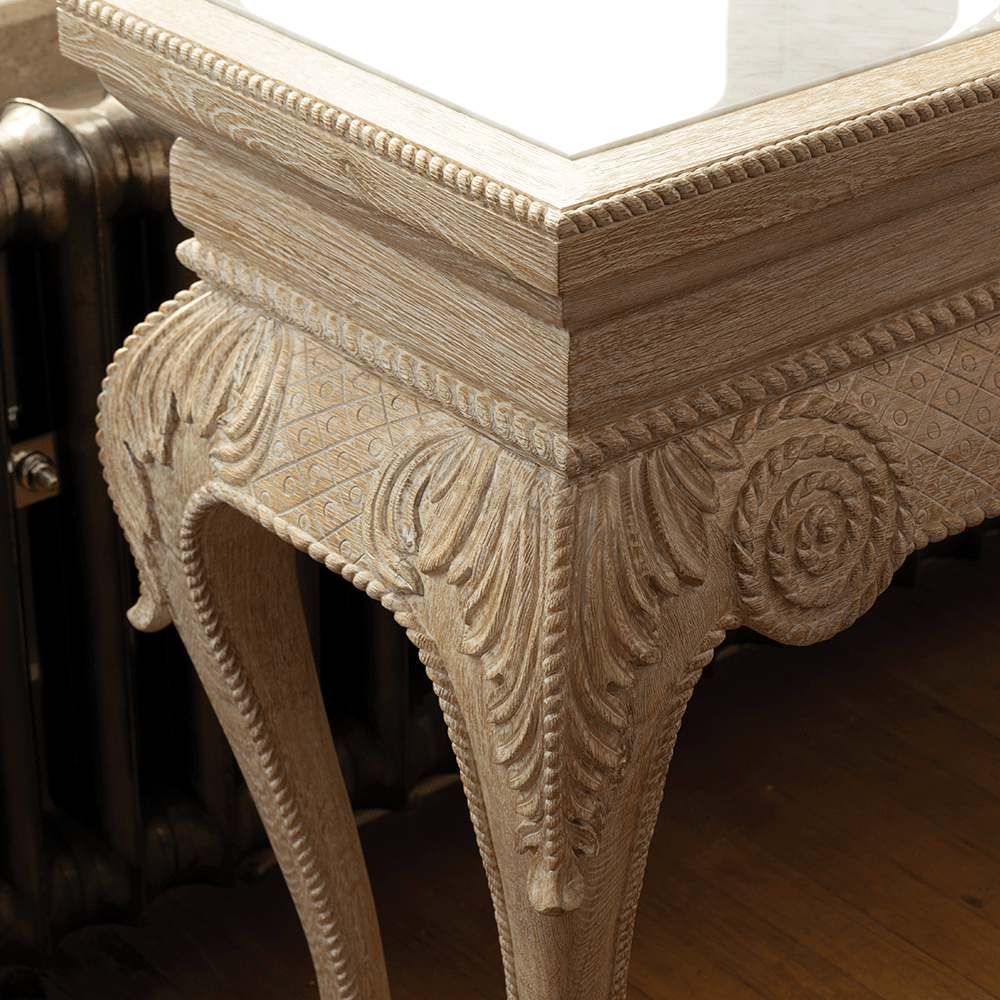 York Venetian White Oak мини-консоль