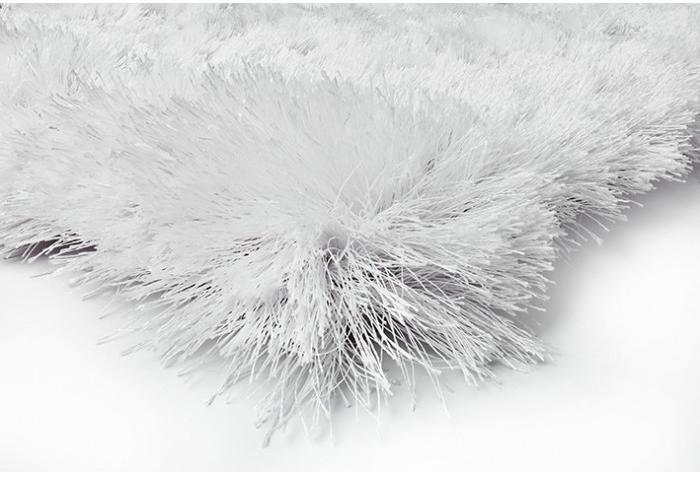 Ковер белый Aster Shaggy | Размер: 60 x 120 см