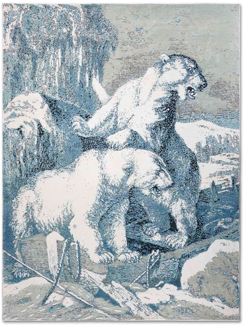 Ковер ручной работы Polar Bear | Размер: 170 x 240 см