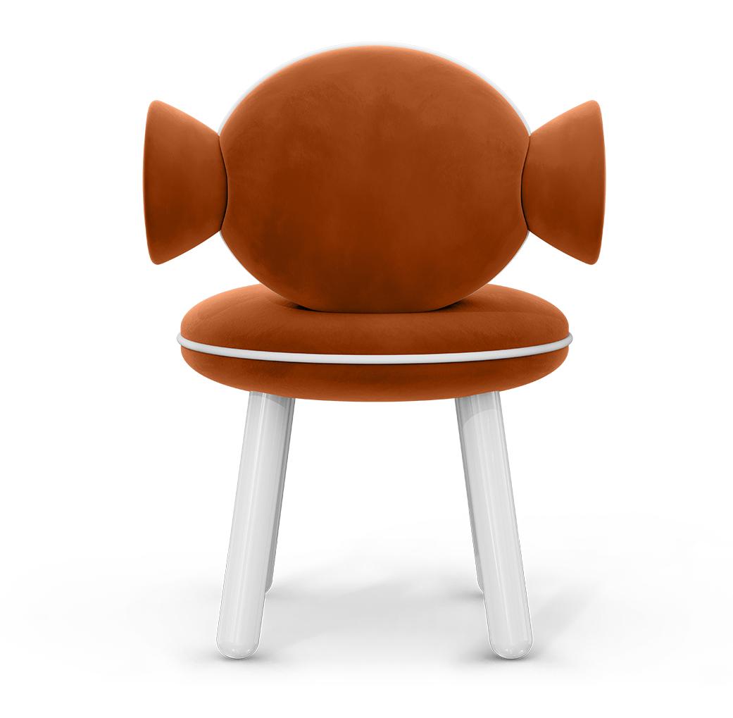 Детский стул Lollipop Red Puff