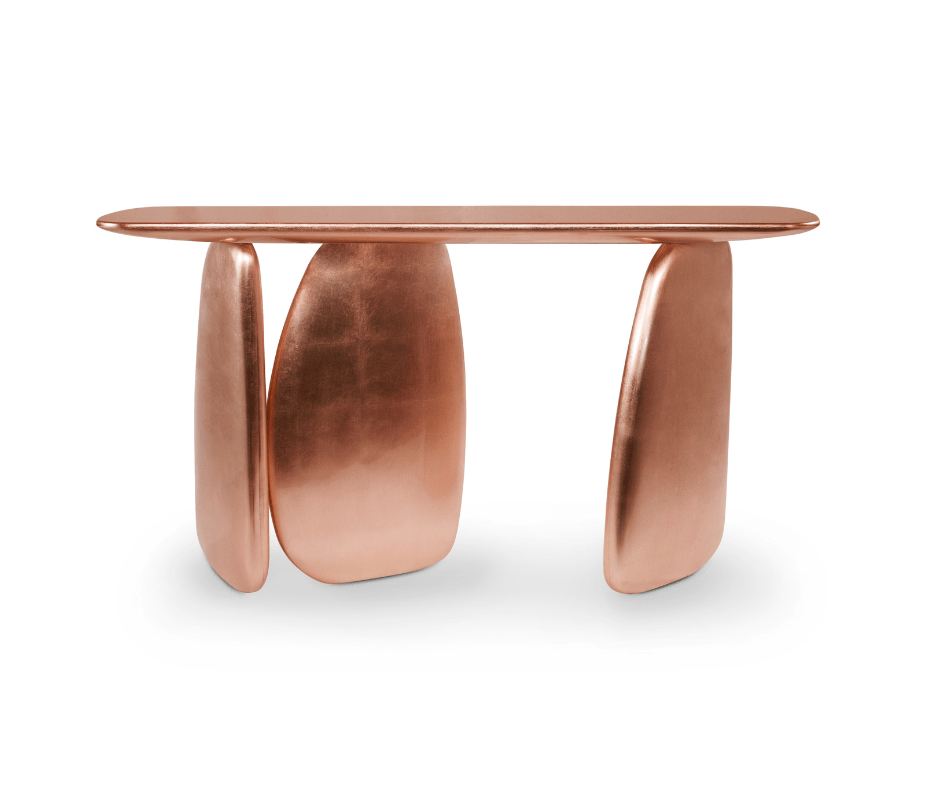 Скульптурная консоль Copper