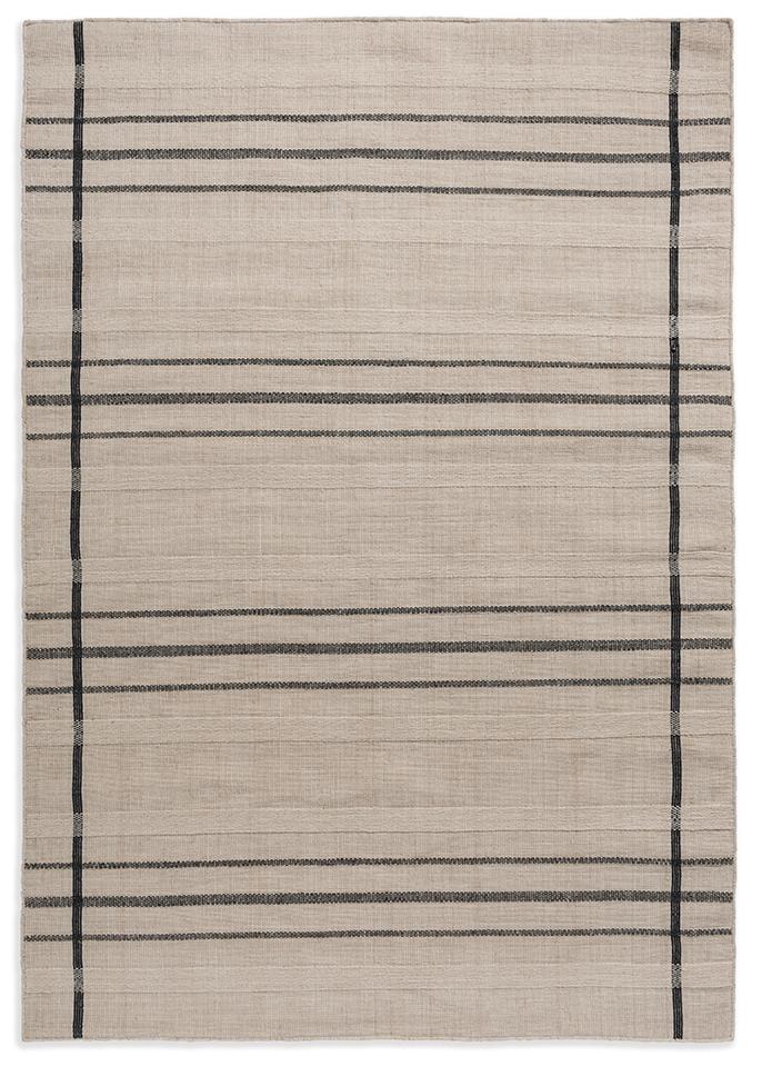 Кілем сыртқы Zona Charcoal Line | Өлшемі: 200 x 280 см