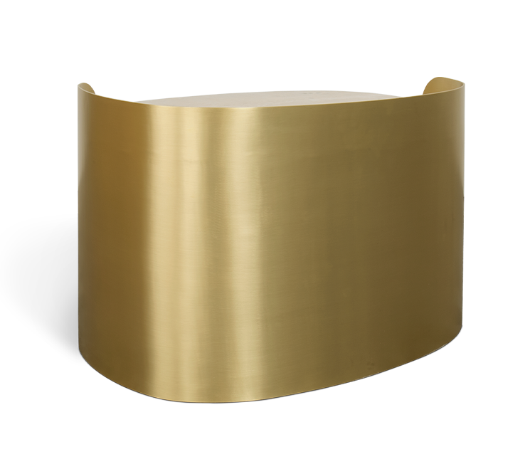 Овальный приставной стол Franklin Scott