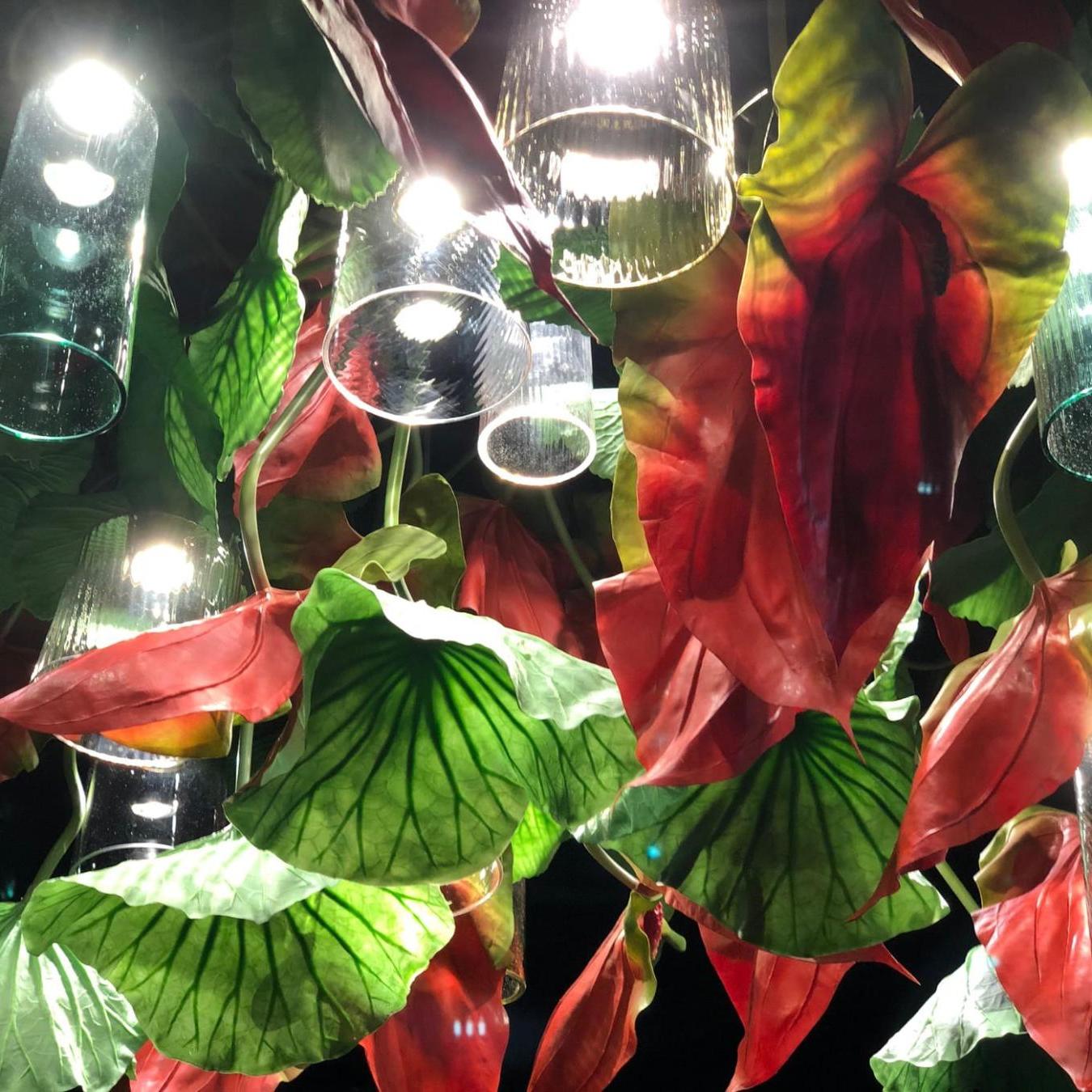 Люстра Red Anthurium
