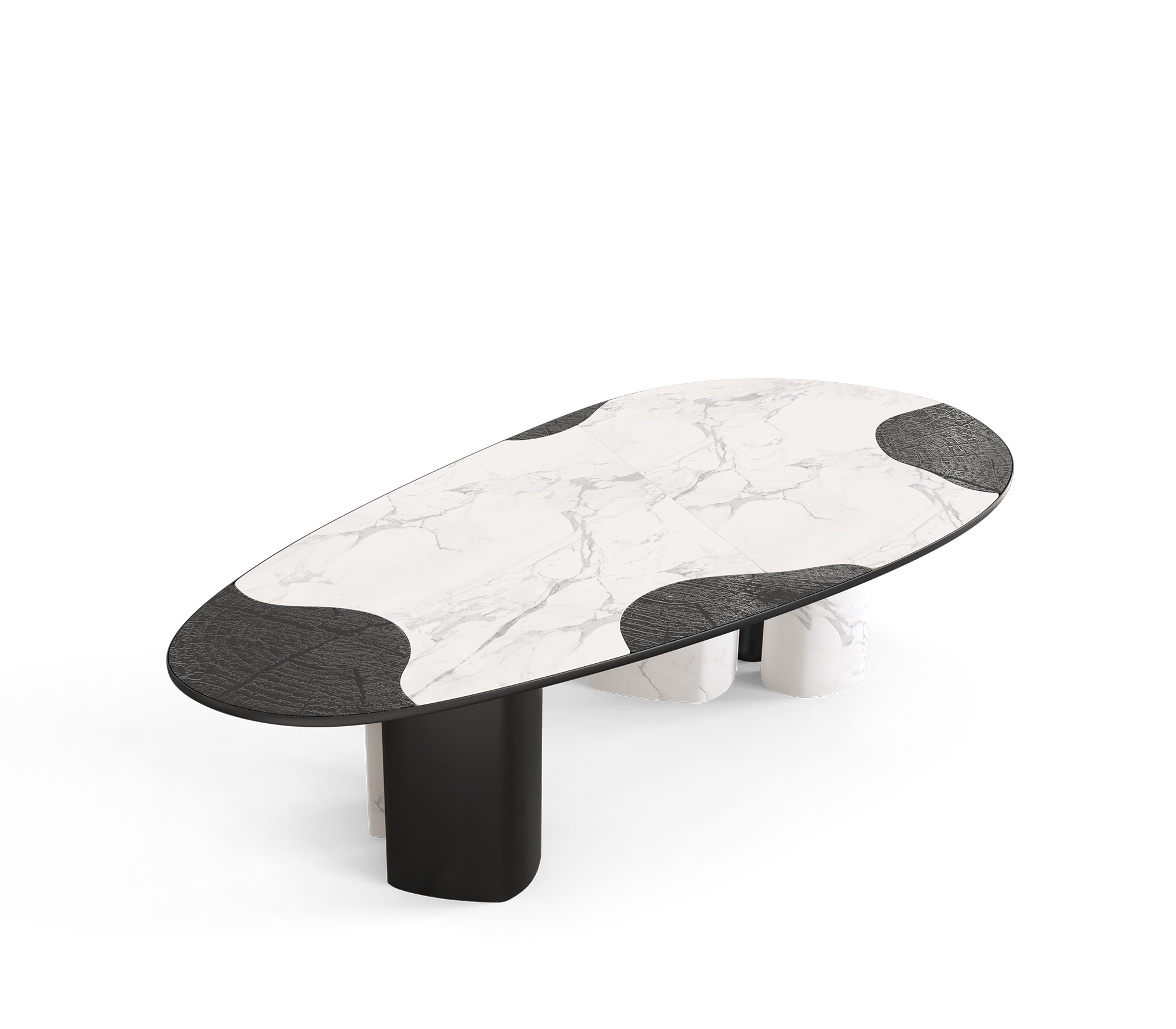 Ас үстелі Athena Carrara Marble & Onyx